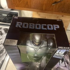 neca 1/4 scale robocop 18 inch Great Condition Plus 2 Additional Action Figures