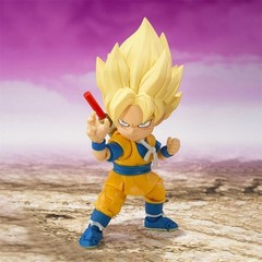 SHF Dragon Ball Super Saiyan Son Goku Mini Daima S.H.Figuarts Figure Bandai