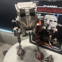 Star Wars Vintage Collection AT-ST Raider Vehicle Mandalorian w/ Box Figure