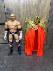 Triple H WWE Elite 35 Entrance Gear w/ WrestleMania 33 Action Figure w/ HeadSwap