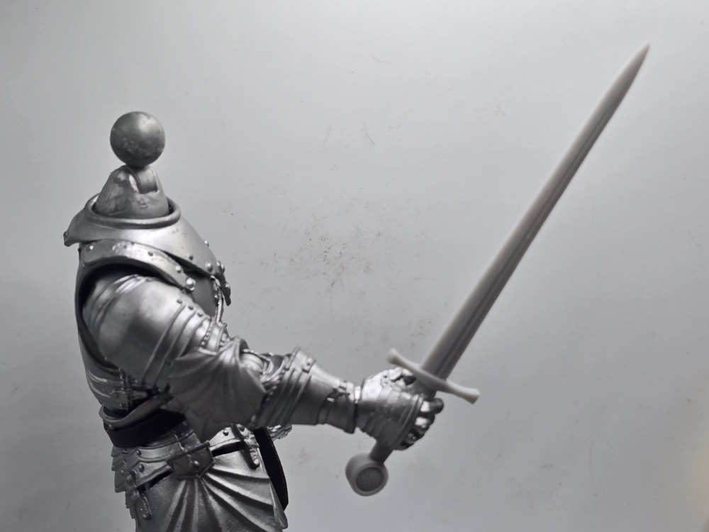 3d Printed 1.0 Head For Mythic Legions 1/12 Scale ARTHUR EXCALIBUR SWORD