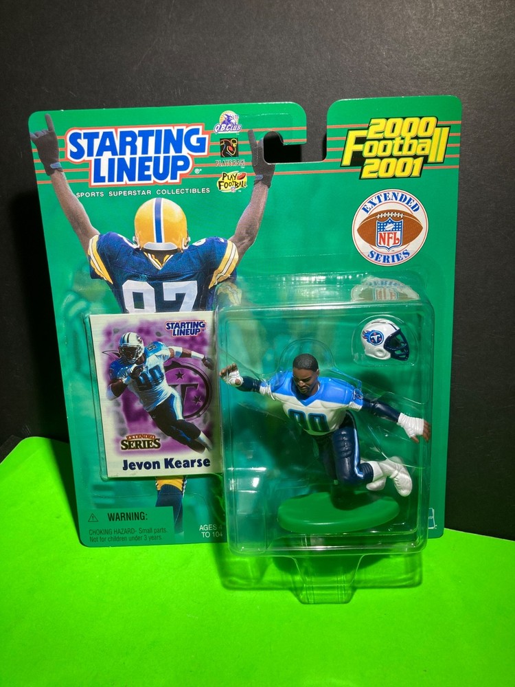 2000 EXTENDED Starting Lineup Jevon Kearse Titans Case Fresh