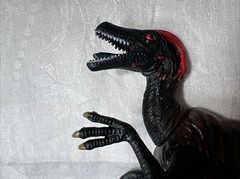 Kid Galaxy Detailed Collector Quality Toy Dinosaur. Fully Jointed Velociraptor