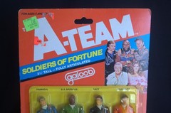 Free shp!Vintage 1983 The A-Team 4 Figure ‘Soldiers of Fortune’ NIB-#8456 Galoob