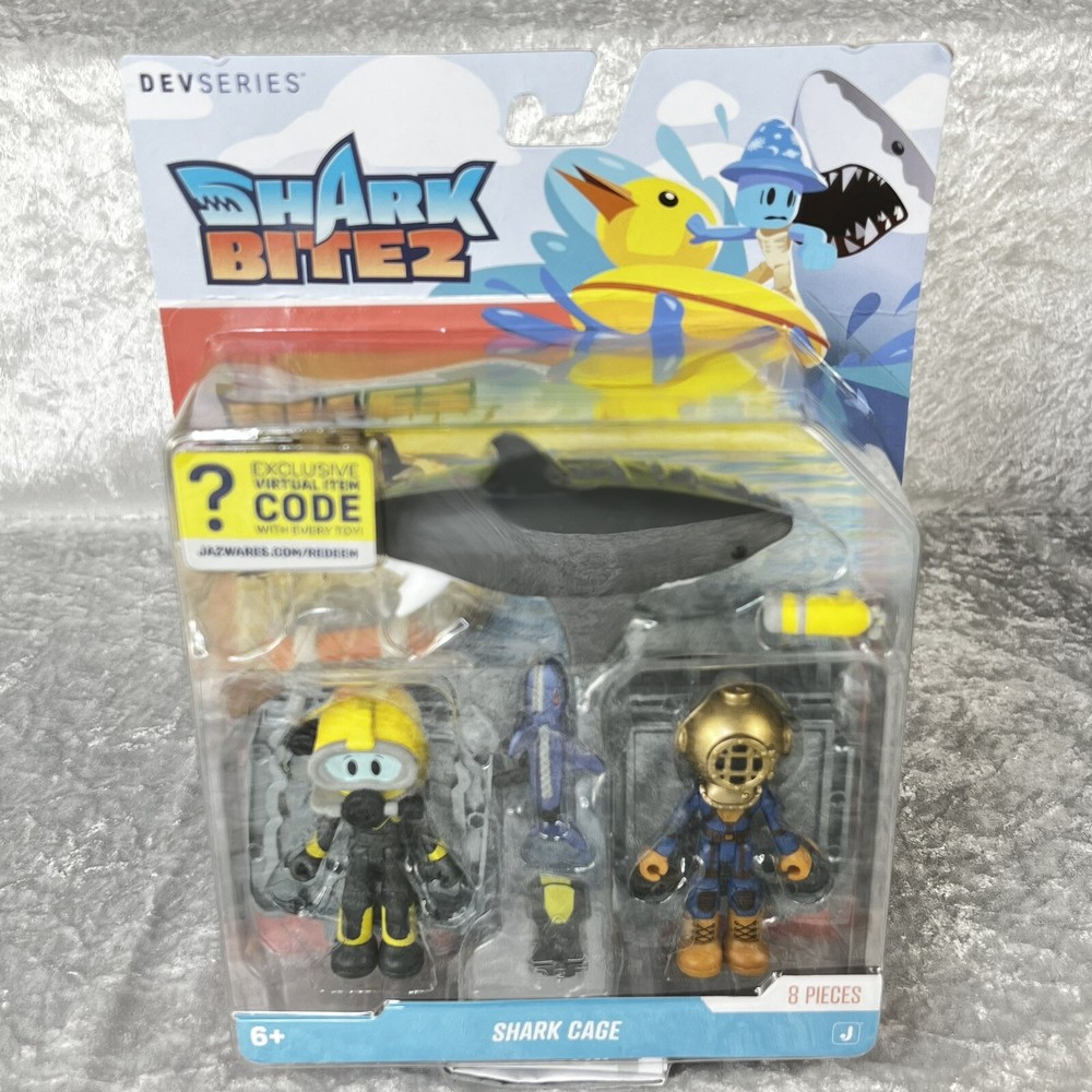 Devseries Shark Bite 2 Shark Cage Toy – New