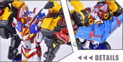 Tobot V Master-V Ultimate Transforming Combined Vehicles Robot Figure Toy -No Bo