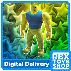 R0BL0X Buffnoob Muscles Noob Item Toy Code Only DELIVERED Via eBay Message