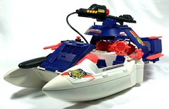 1993 G.I.Joe GI Joe Battle Corps SHARK 9000 with CUTTER Complete No Blueprints