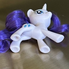 My Little Pony “RARITY” (Rainbow Roadtrip 2019) Brushables G4 FIM