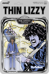 Super7 Reaction Figure Thin Lizzy Phil Lynott (Jailbreak) – 3.75″ Thin Lizzy Act