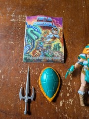 Turtles of Grayskull Teela Figure Loose Complete Figure MOTU x TMNT Mattel
