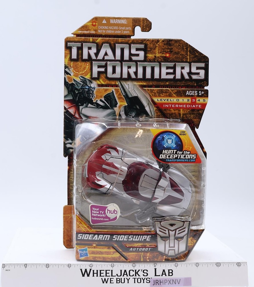 Sidearm Sideswipe Transformers Hunt For The Decepticons 2010 Hasbro NEW SEALED