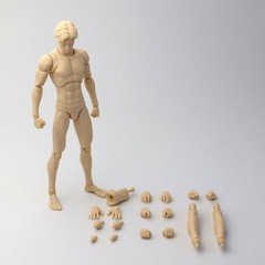 US Mirrfig 1/12 Male Super Flexible Moveable Thin Joint Body Model For 6″ Figure