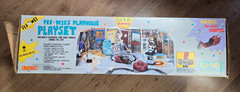 Vintage 1988 Matchbox “Pee-Wee’s Playhouse Playset” W/ Box & Accessories