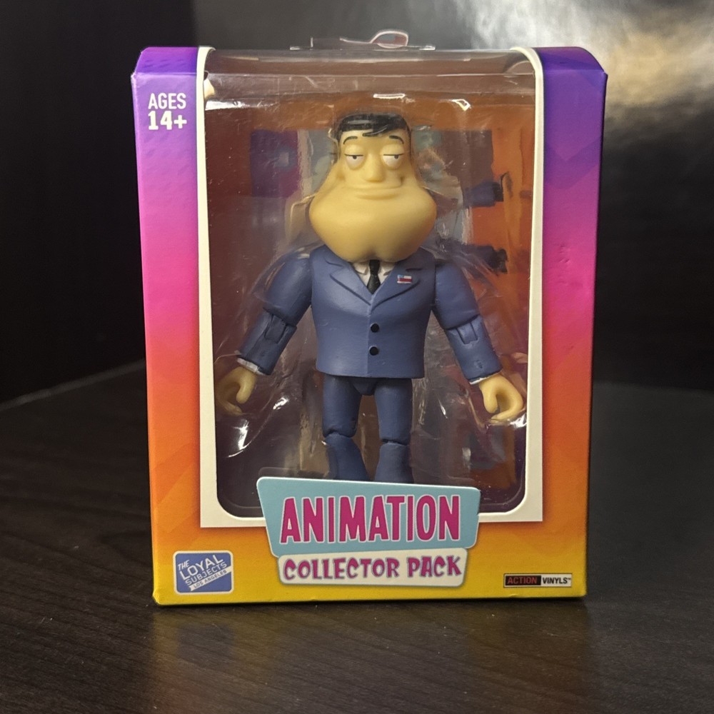 Loyal Subjects Fox Animation American Dad 3.25″ Stan Smith Vinyl Figure New