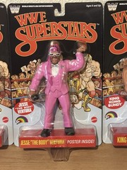 SET of LJN WWE Superstars Series Wave 2 Black Card Warrior Ventura Bundy Austin