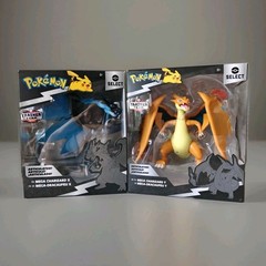 Pokemon Mega Charizard X & Y Action Figure Target Set Of 2 Trainer Team New