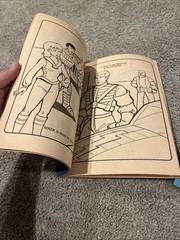 1986 Kenner park toys mask coloring book 1985 Tonka Gots coloring book