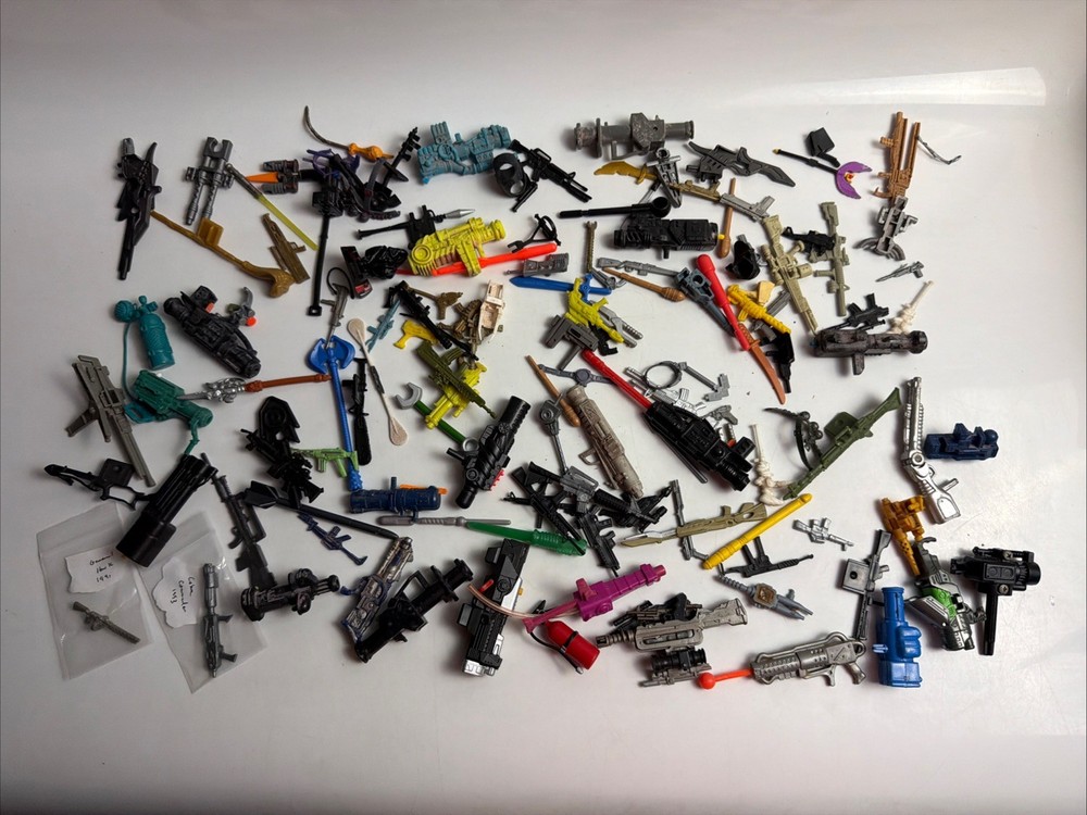 HUGE Vintage G.I. Joe 1:75 Weapons & Accessories. Everything Pictured Included
