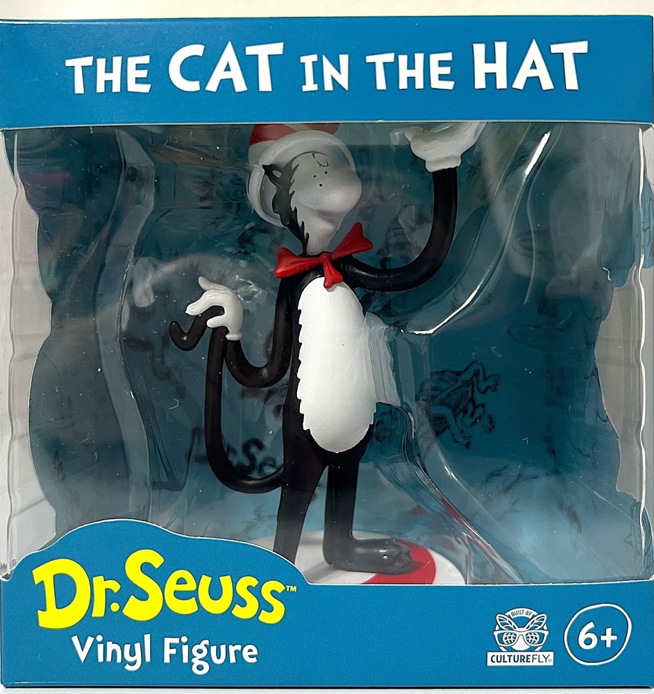 Dr. Seuss The Cat in the Hat 4″ Vinyl Figure Culturefly Ages 6+Brand New NIB