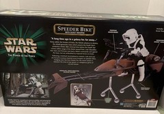 Hasbro Star Wars Power of The Force Speeder Bike & Trooper 12 in Action Figure