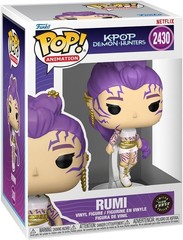 Funko Pop KPop Demon Hunters Rumi Vinyl Figure #2430 Chase Glow in the Dark