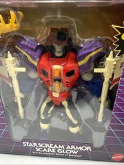 Masters of the Universe x Transformers Starscream Armor Scare Glow in the Dark