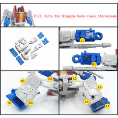 Filler Upgrade KIT For Siege Earthrise Kingdom Studio Series Legacy Bulkhead