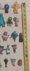 Vintage Mini Figures Assorted Characters Lot Of 25 PVC Vinyl Plastic 1980 1990s