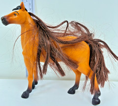 Dreamworks Spirit Tan Brown Horse Toy Stallion *FREE SHIPPING*