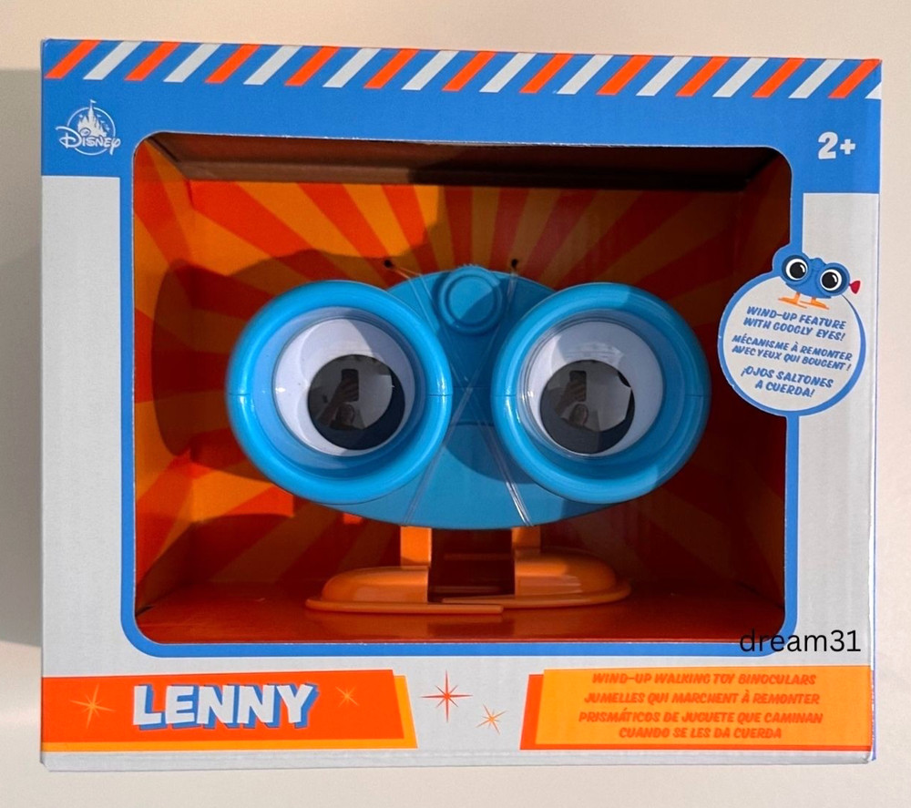 NIB Disney Pixar Toy Story Lenny Wind-Up Walking Toy Binocular 3″