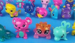 Hatchimals Colleggtibles 29 Figurine Lot Mini Animals Sea Pony Hippo Cat Glitter
