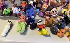 MIXED LOT OF RANDOM FIGURES KIDS GIRLS Disney Miscellaneous Toys