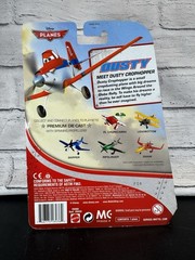 Racing Dusty Crophopper Disney Pixar Planes, Mattel Brand, Die Cast, New In Box