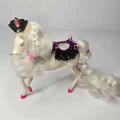 VTG 1980s Enchanted Kingdom Horses Valentine/ Winter Bride /Bouquet /Nina & Comb