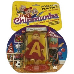 Vintage The Chipmunks Alvin Up For Action Figure 1984 Ideal Sealed New