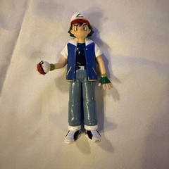 Pokemon Vintage TOMY Ash Ketchum Toy PVC Figures 1993 Japan !!!