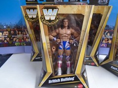 WWE Complete Set of 4 Bulldog RVD Bobby Heenan Hennig Elite legends 29 figures