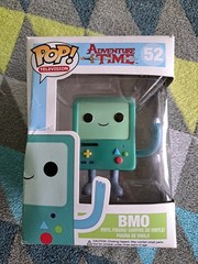 BMO Pop 52 – Adventure Time Funko Pop! 2013 Vaulted + Protector – Loose Screen