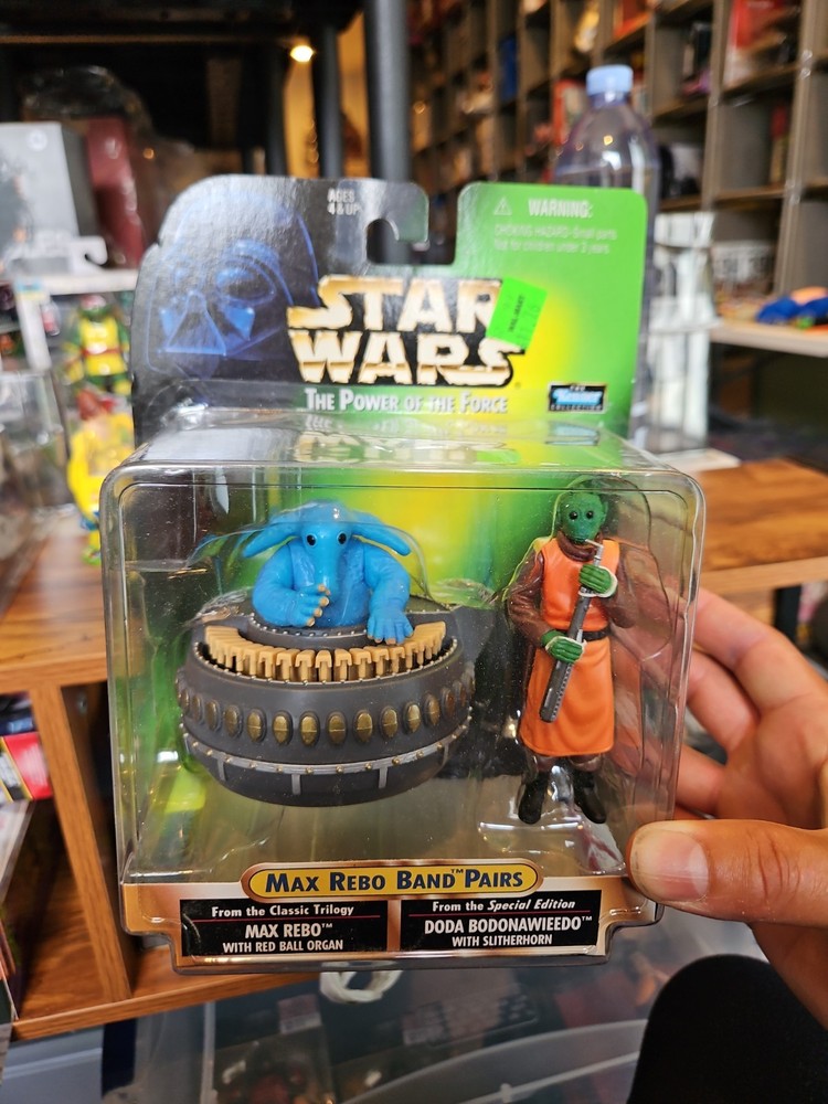 1-1998 STAR WARS: MAX REBO BAND PAIRS MAX REBO & DODA BODONAWIEEDO
