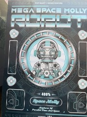 Mega Space Molly Robot Super Limited Edition Only 500 Produced Worldwide