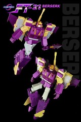 New FansToys FT-21 Berserk Blitzwing Triple Changers Action Figure Toy In Stock