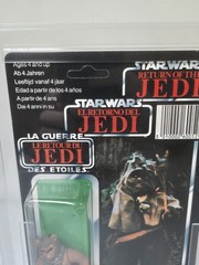 Vintage STAR WARS ROTJ Tri Logo ROMBA Ewok Unpunched CLIPPER CATALOG 🔥 AFA 75+