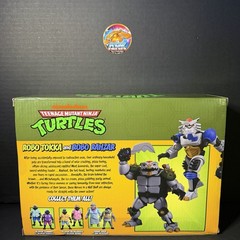 NIB – NECA Teenage Mutant Ninja Turtles TMNT Robo Tokka & Robo Rahzar Two Pack