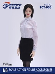 ❶❶1/6 Women Occupation Business Career Pencil Skirt Suit set SHIP FROM U.S.❶❶