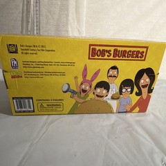 PhatMojo Bob’s Burgers Series #1 5-Figure Set Bob Linda Tina Gene Louise 2015