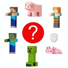 Japanese Blind Box Toy Minecraft Mini Figure Steve Alex Creeper 1 Random Toy