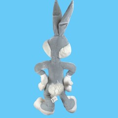 Six Flags Looney Tunes Bugs Bunny Plush 20′” Including Ears Cartoon Theme Park