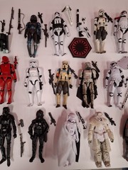 Star Wars Black Series Figures Lot Of 28 New Out Of Box Imperials Stormtroopers