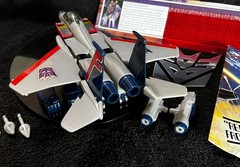 G1 1984 STARSCREAM • 100% COMPLETE w/TECH SPEC • VINTAGE G1 TRANSFORMERS